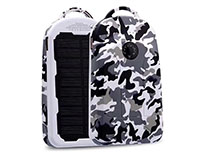 Camouflage backpack solar power bank 10000mAh