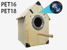 Pet bird box with WiFi Camera
